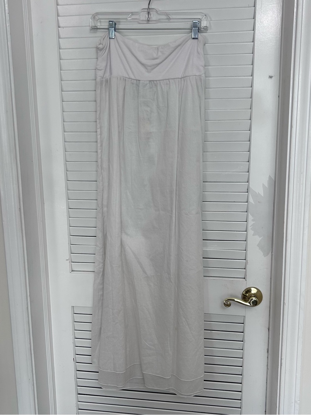 🌼MAKE OFFeR🌼NWT Tommy Bahama Strapless White Maxi Lightweight Cotton Dress MD - Picture 7 of 7
